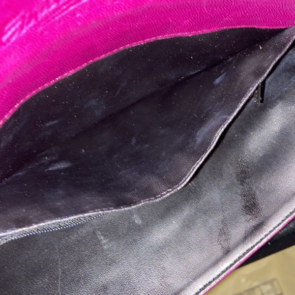 Emilia Paris Vintage Oversized Python Clutch Bag - Picture 7 of 13